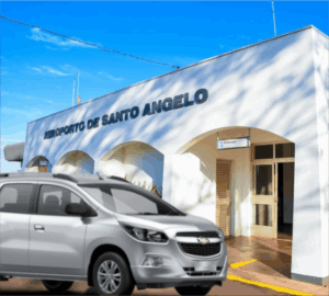 transfer (1) Transfer do Aeroporto Sepé Tiaraju para hotéis de Santo Ângelo - Carro Executivo