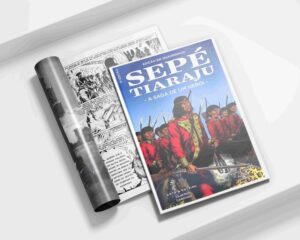revista sepe tiaraju a saga de um herói clayton cardoso (2) Livro Sepé Tiaraju - A saga de um Herói | Versão em quadrinhos